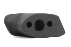 Subaru BRZ Wing Extender - Perrin Performance - Wing Riser Kit - Black - `17-`20